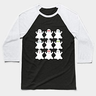 Ghost Shirt - Ghost Emoji Shirt - Halloween Ghost Shirt Baseball T-Shirt